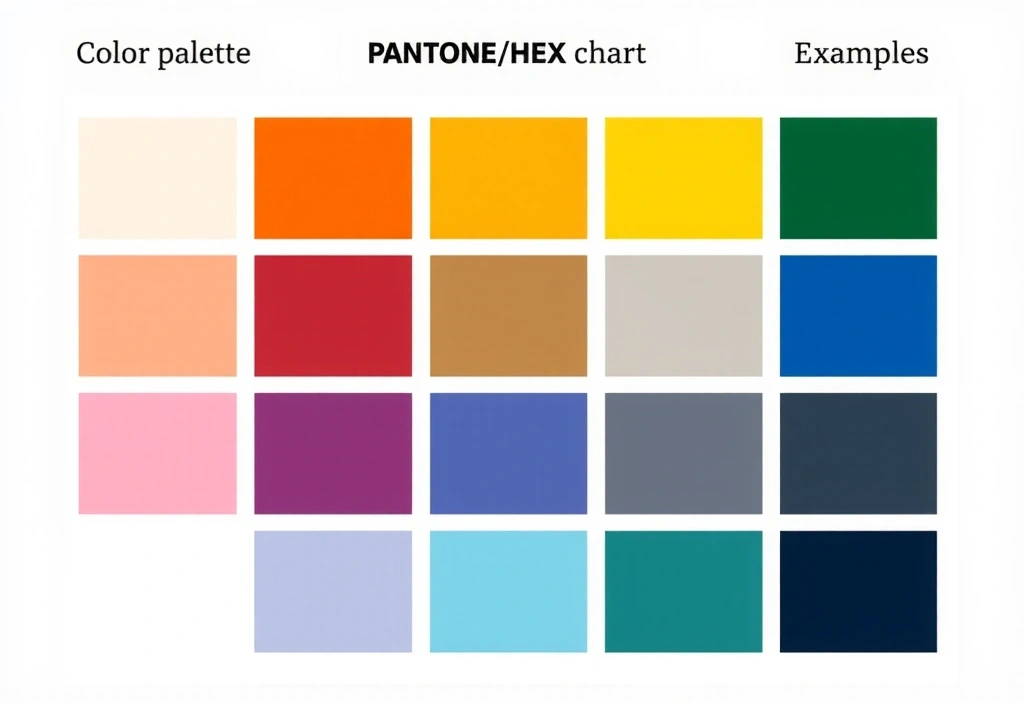 Palette de couleurs