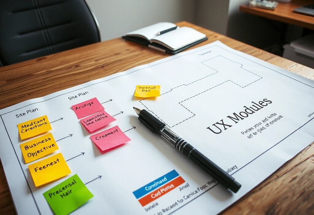 Plan de site annoté